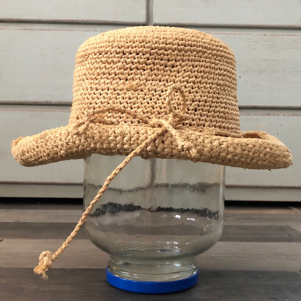 Corroboree packable Australian straw hat